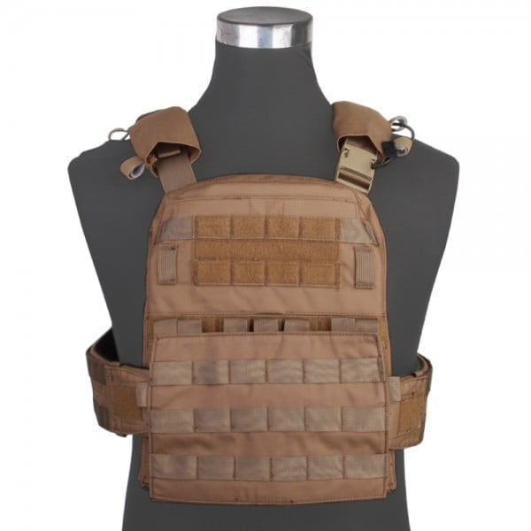 Gilet tattico versione pesante Coyote Brown di EMERSONGEAR
