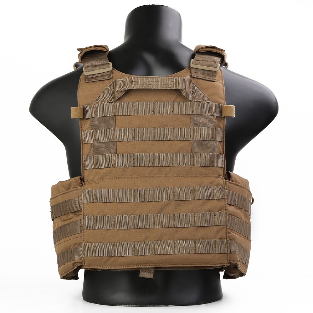 Plate carrier con sgancio rapido Coyote Brown di EMERSONGEAR