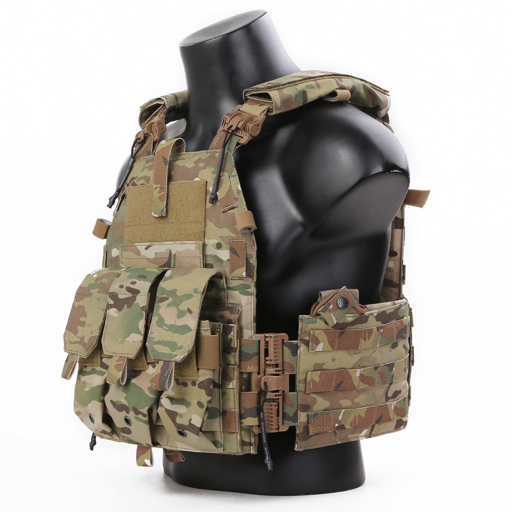 Plate Carrier con Sgancio Rapido Multicam di EMERSONGEAR