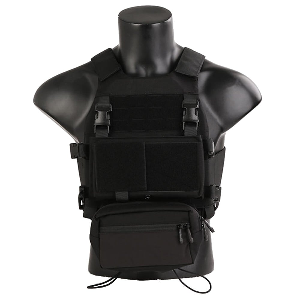Gilet tattico Combat con Chest Rig nero di EMERSONGEAR