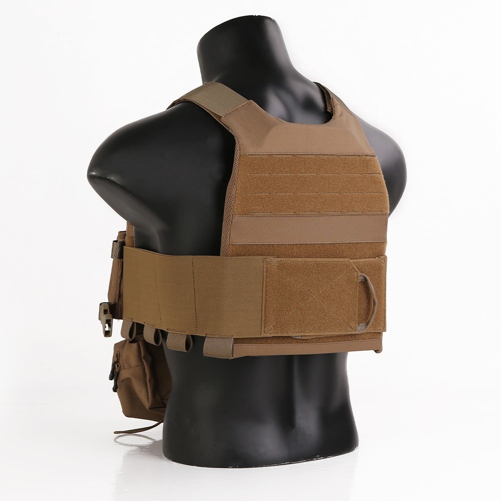 Gilet tattico con chest rig Coyote Brown di EMERSONGEAR