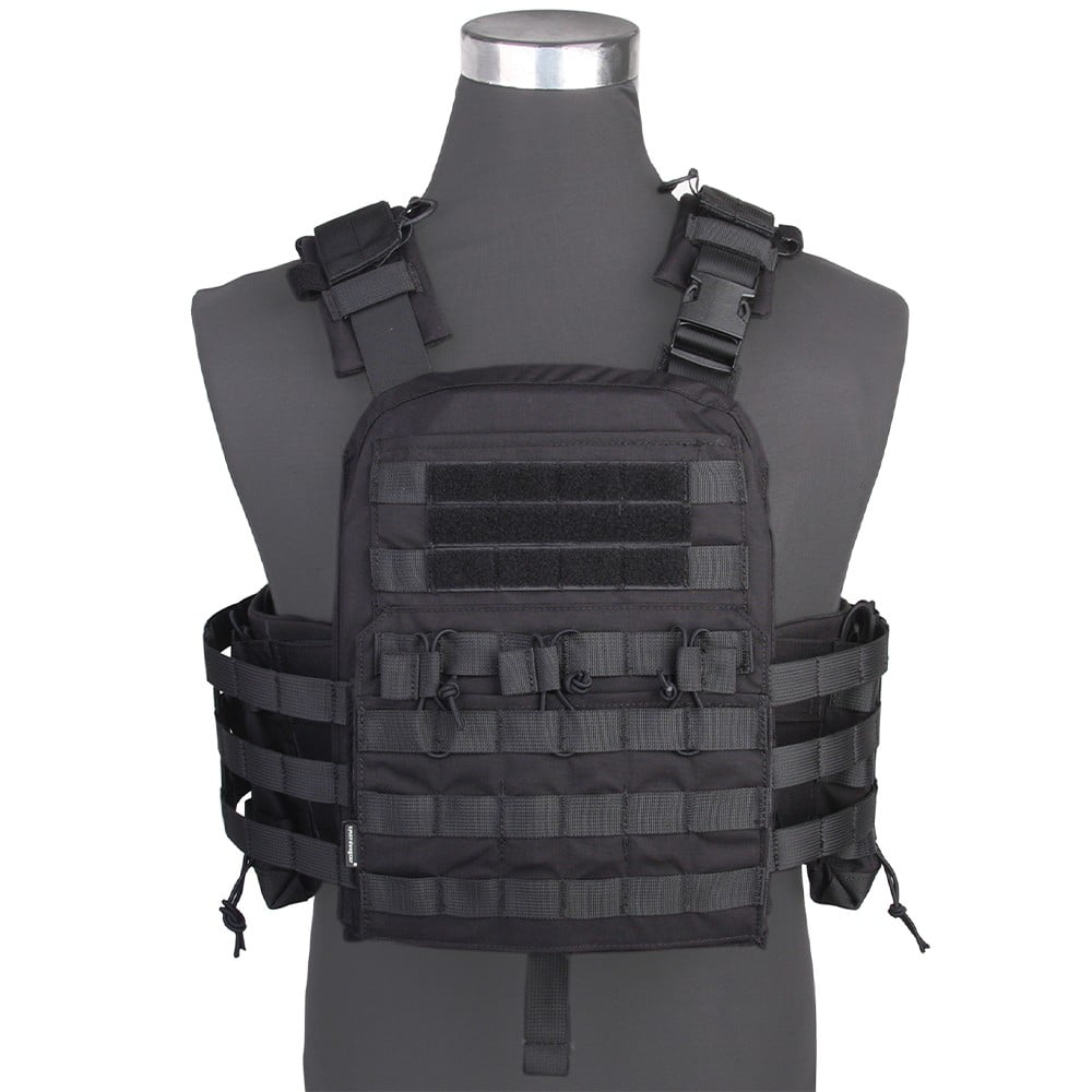 Gilet tattico Ncpc Plate Carrier nero di EMERSONGEAR