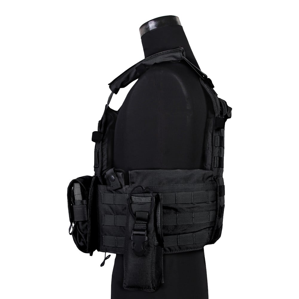 Gilet tattico plate carrier nero di EMERSONGEAR