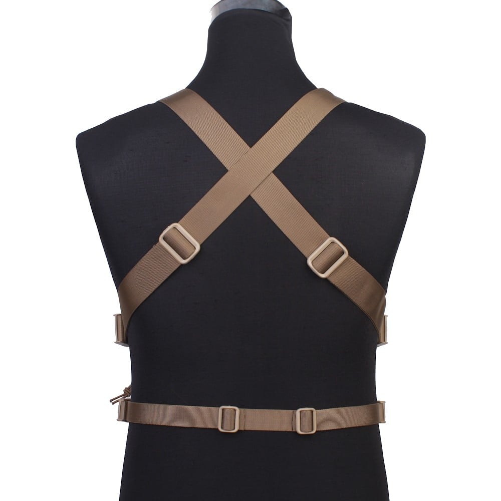 Chest Rig Tattico Leggero Coyote Brown di EMERSONGEAR