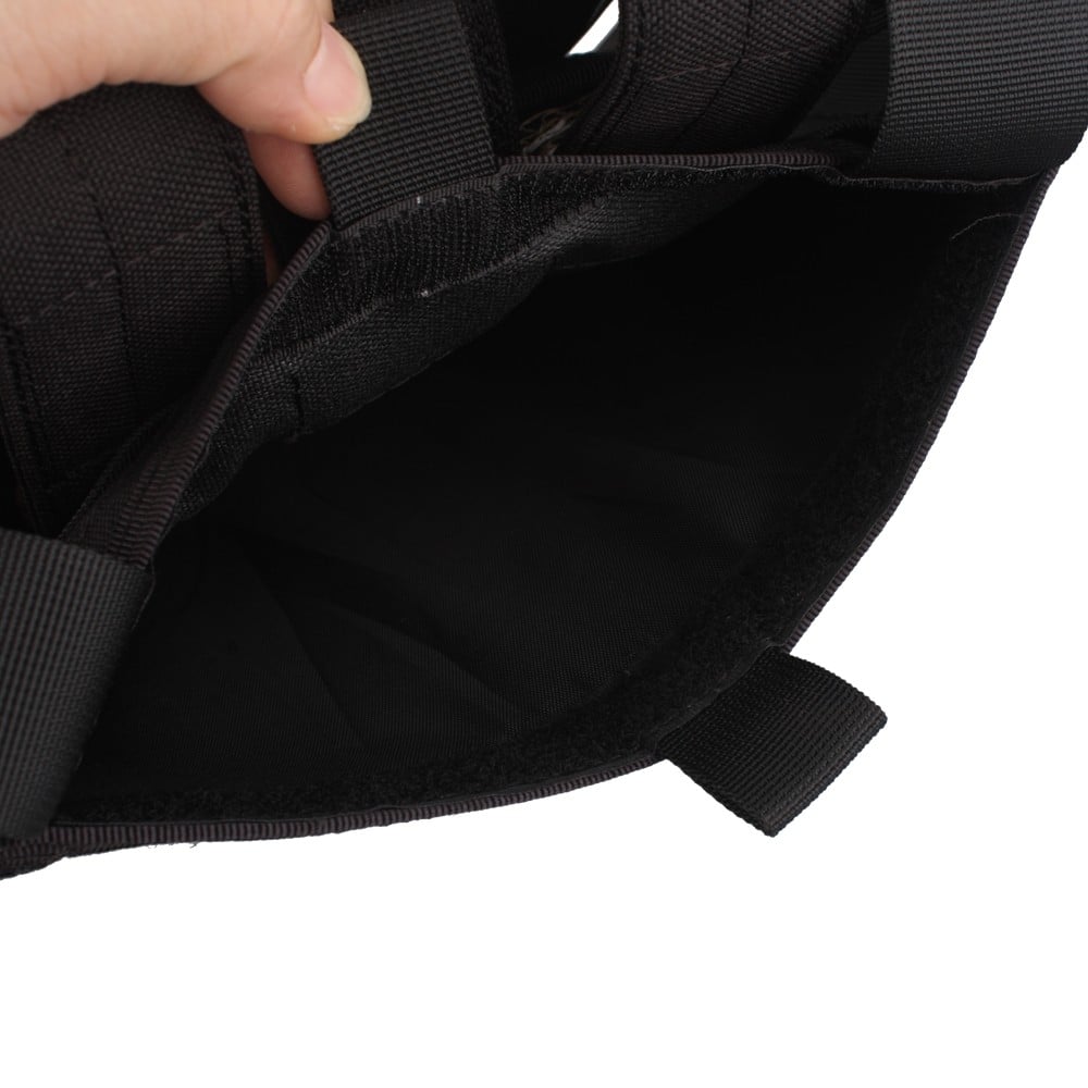 Chest rig tattico con porta caricatori MP7 nero di EMERSONGEAR