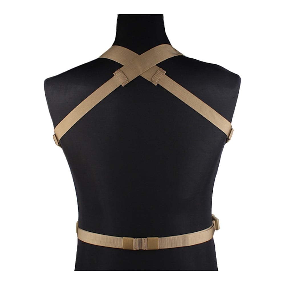 Chest Rig Tattico con Porta Caricatori MP7 Coyote Brown di EMERSONGEAR