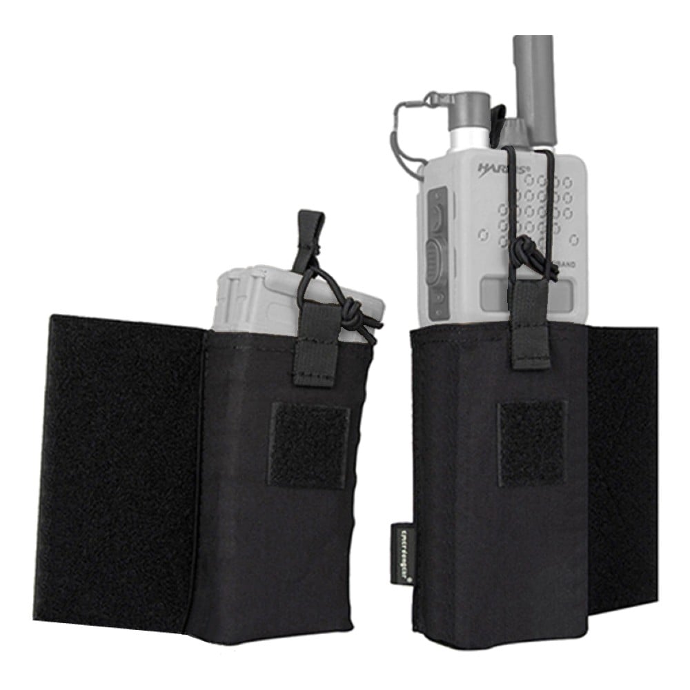 Set 2 tasche porta radio/caricatore nere di EMERSONGEAR