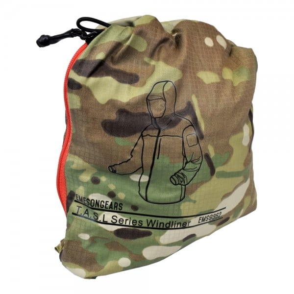 Giacca antivento T.A.S.L. Series Windlinder Multicam