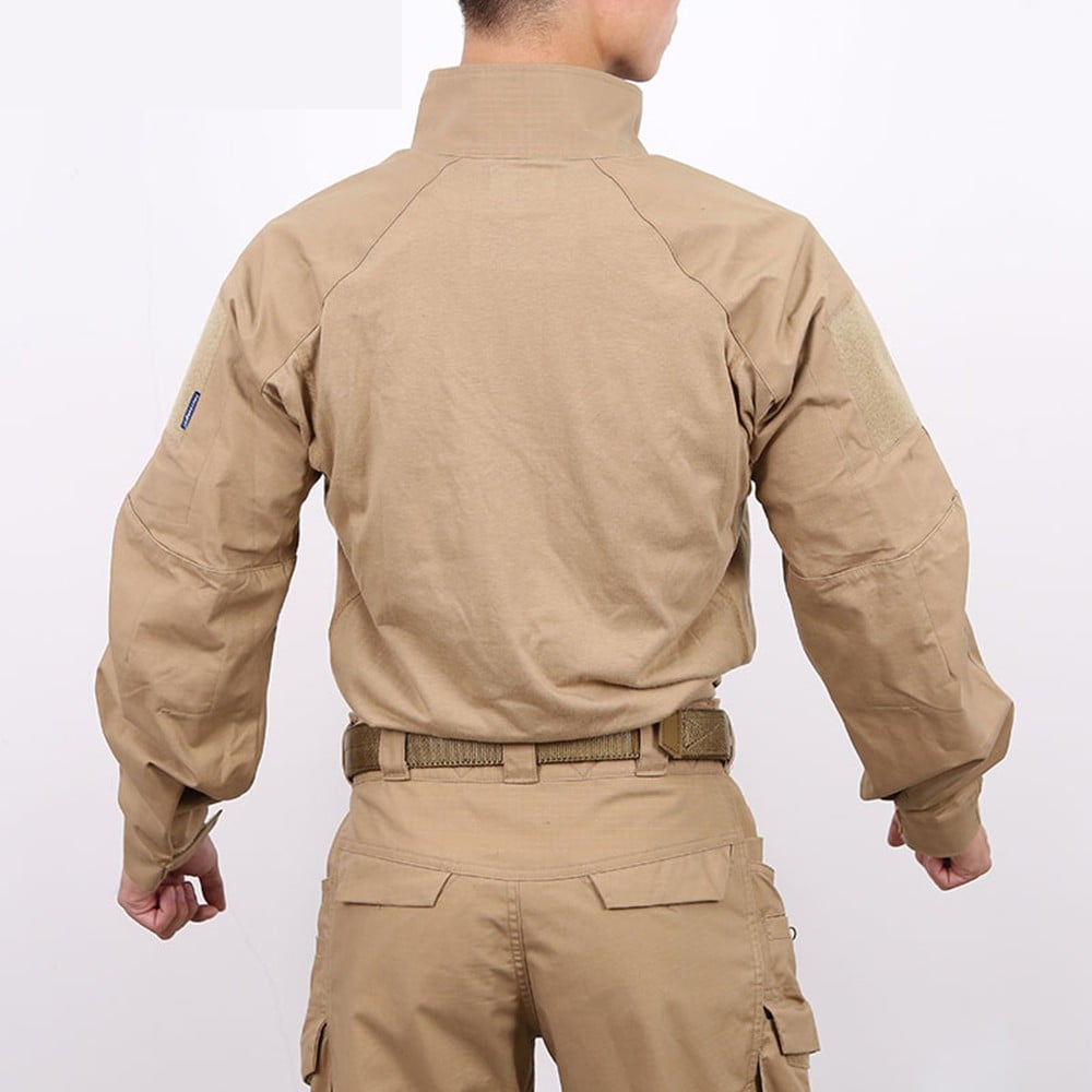 Maglia tattica Combat e4 Coyote Brown Taglia XL di EMERSONGEAR