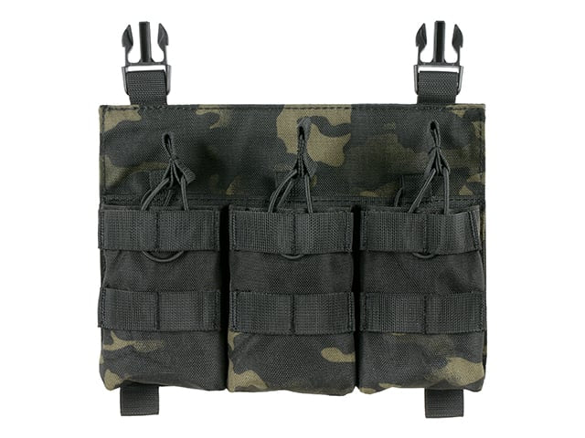 Pannello porta caricatori triplo Buckle Up 7.62/.308, mimetismo MB, di 8FIELDS