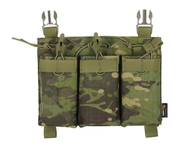 Tasca portacaricatori tripla 5.56 Buckle Up Multicam Tropic di 8FIELDS PREMIUM