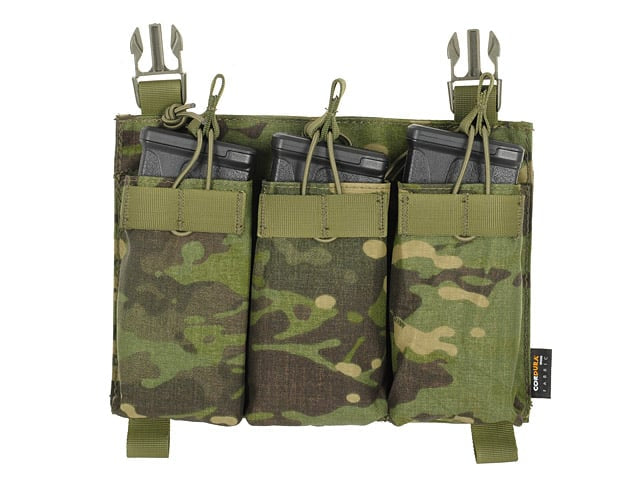 Tasca portacaricatori tripla 5.56 Buckle Up Multicam Tropic di 8FIELDS PREMIUM