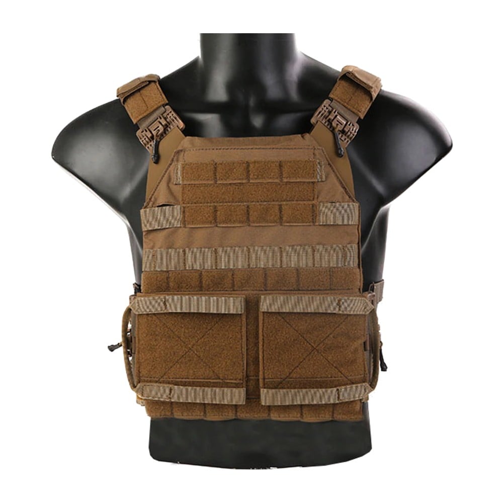 Gilet tattico Jumper Plate Carrier 2.0 Blue Label Coyote Brown di EMERSONGEAR