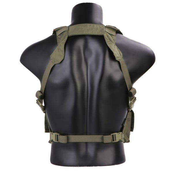 Chest Rig tattico Easy Blue Label Ranger Green di EMERSONGEAR