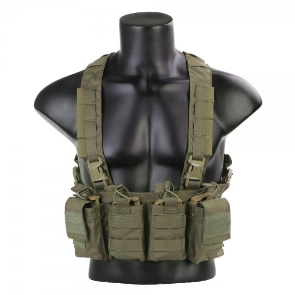 Chest Rig tattico Easy Blue Label Ranger Green di EMERSONGEAR