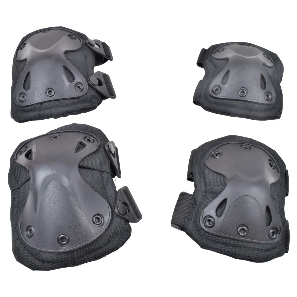 Set ginocchiere e gomitiere nere di WOSPORT
