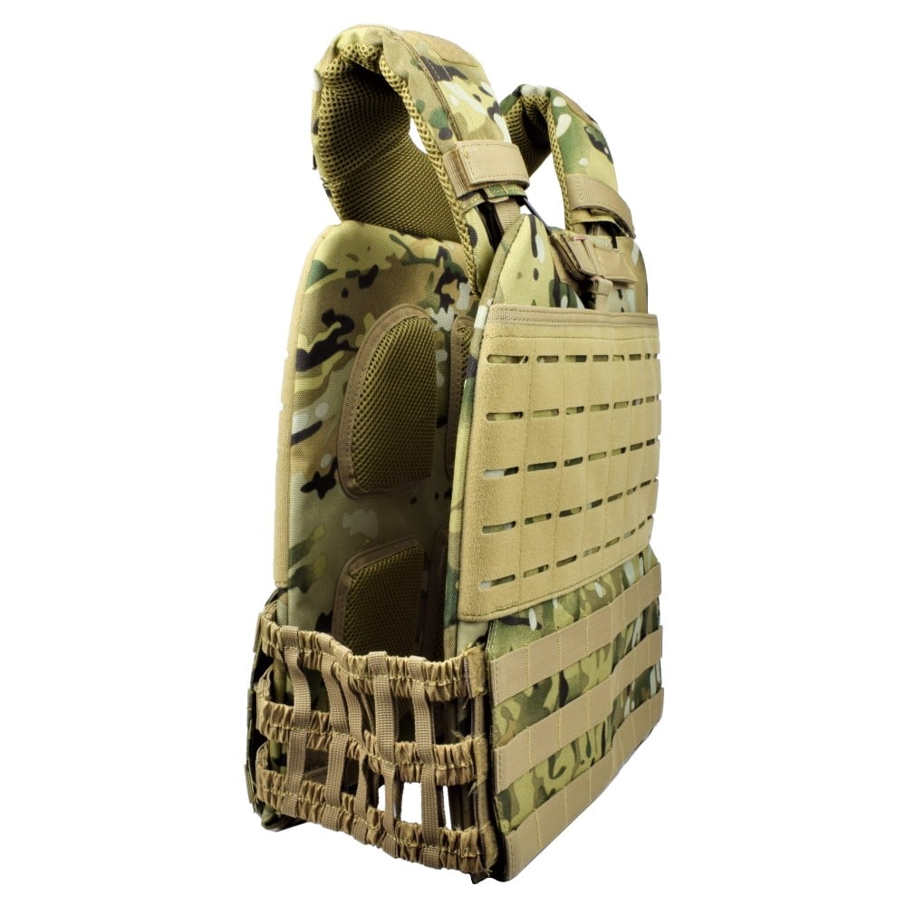 Gilet tattico Plate Carrier Multicam Exagon