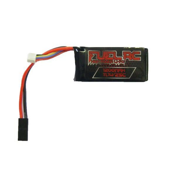 Batteria Li-Po 11.1V 1200mAh 25C di FUEL