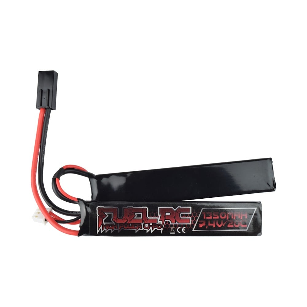 Batteria Li-Po 7.4V x 1350mAh 20C Nunchuck di FUEL