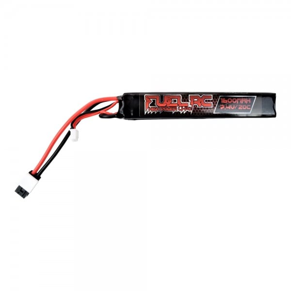Batteria Li-Po 7.4V x 1600mAh Nunchuck Slim di FUEL