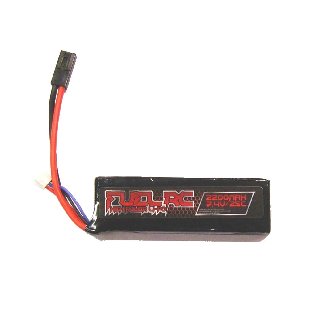 Batteria Li-Po 7.4V 2200mAh 25C di FUEL