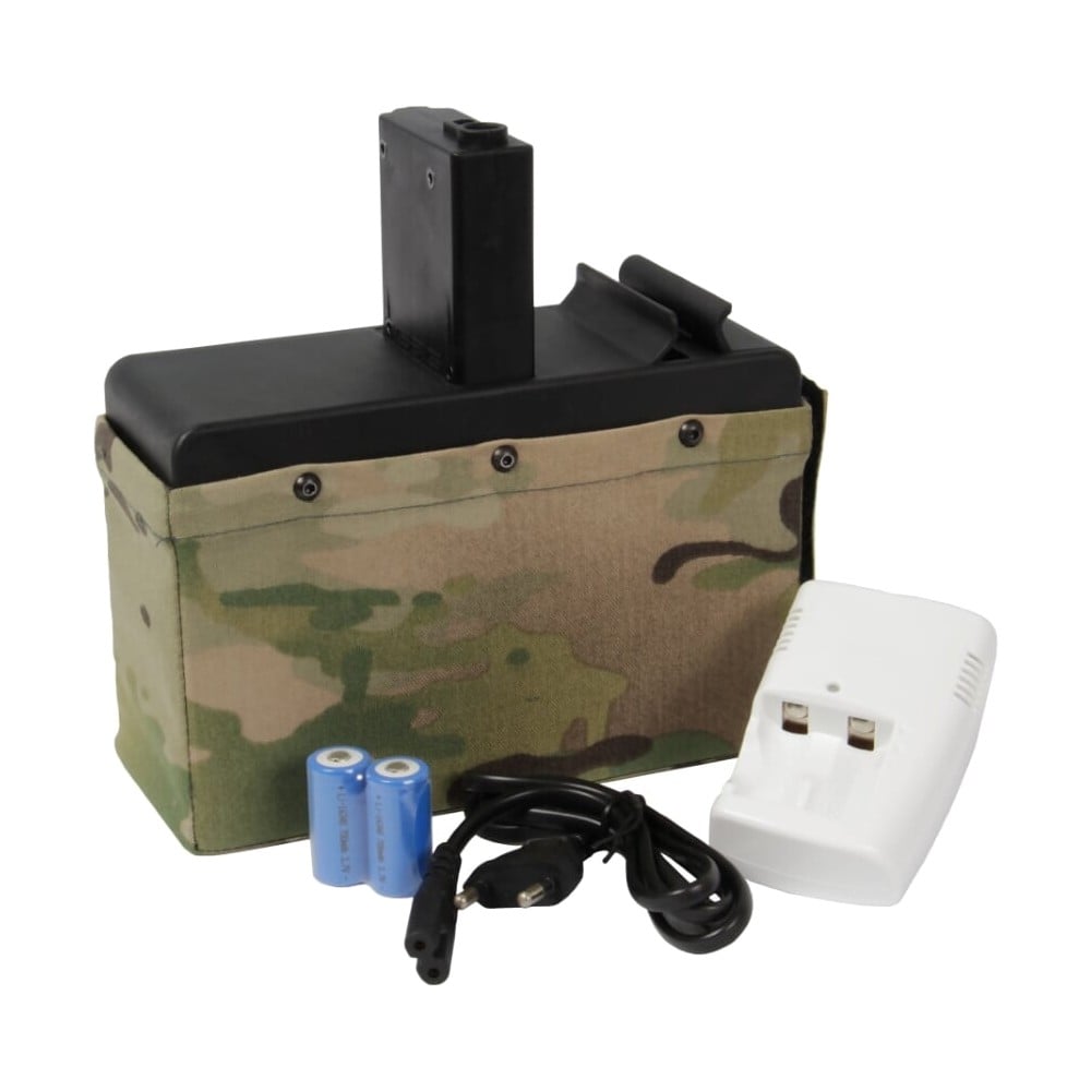 Caricatore elettrico 2500 colpi per CM16 LMG di G&G