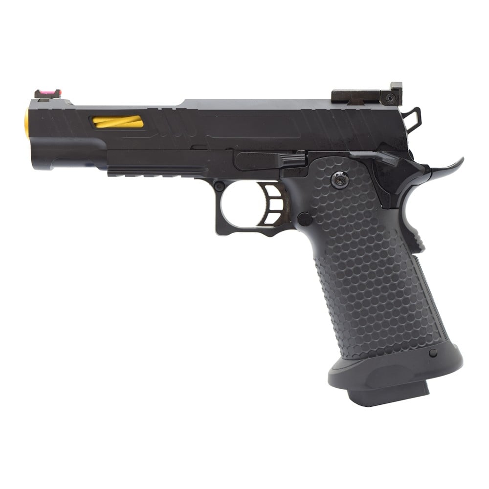 Pistola a gas scarrellante Hi-Capa 3336 nera di GOLDEN EAGLE