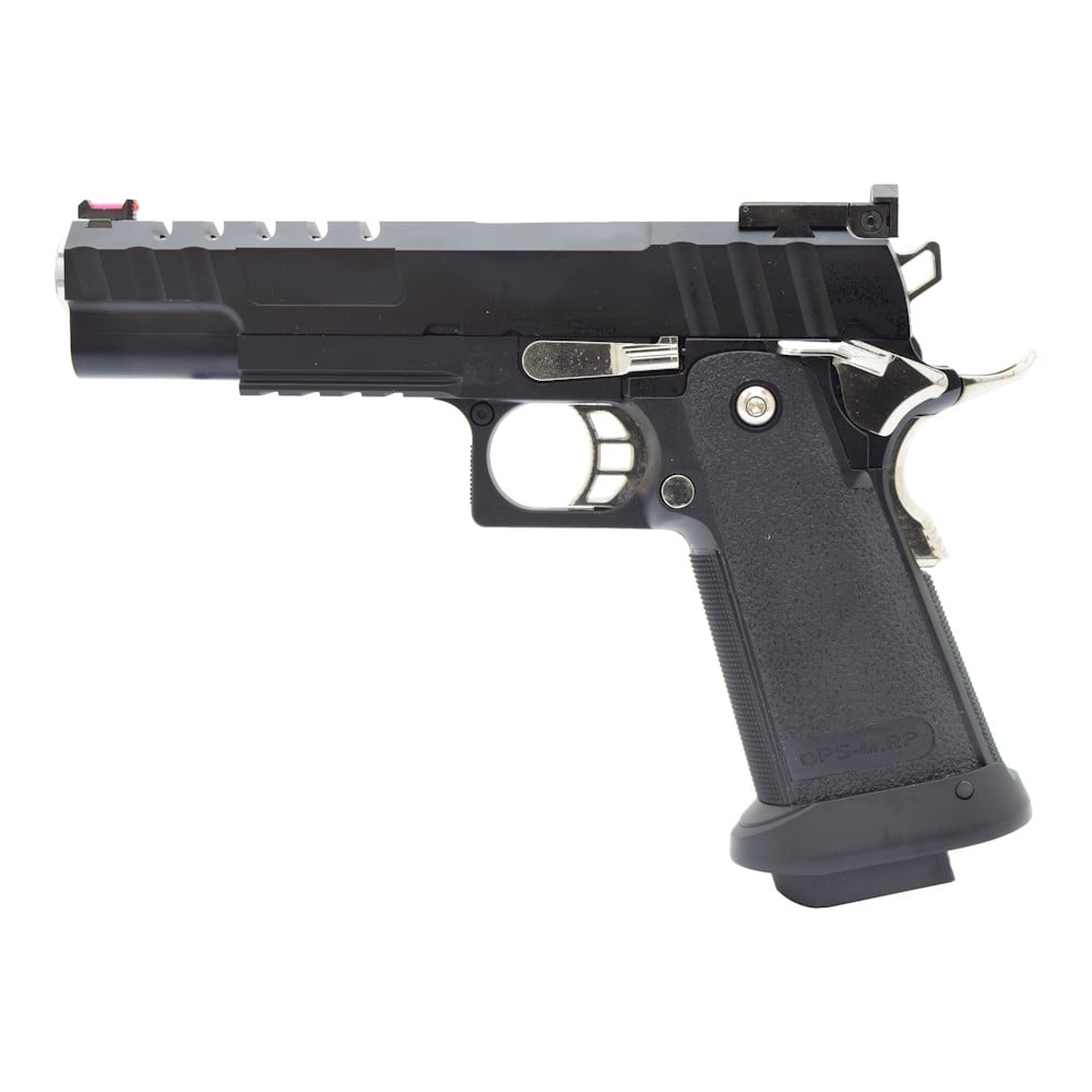 Pistola a Gas Scarrellante Hi-Capa 3343 Full Metal Nera di GOLDEN EAGLE