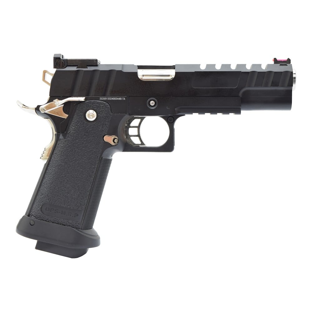 Pistola a Gas Scarrellante Hi-Capa 3343 Full Metal Nera di GOLDEN EAGLE