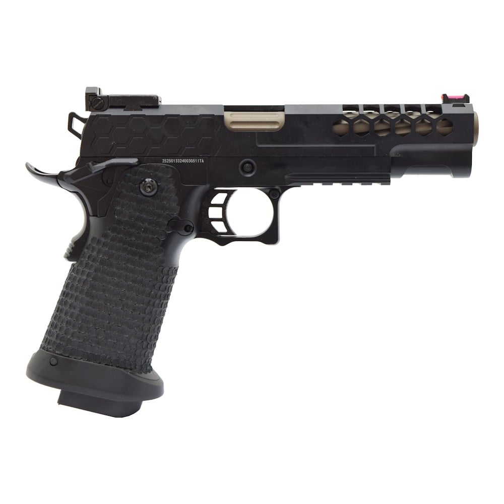 Pistola a gas scarrellante Hi-Capa 3399 nera di GOLDEN EAGLE