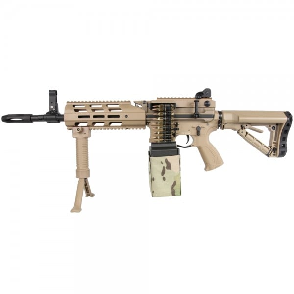 Fucile elettrico CM16 LMG Desert Tan di G&G