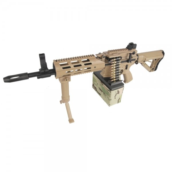 Fucile elettrico CM16 LMG Desert Tan di G&G