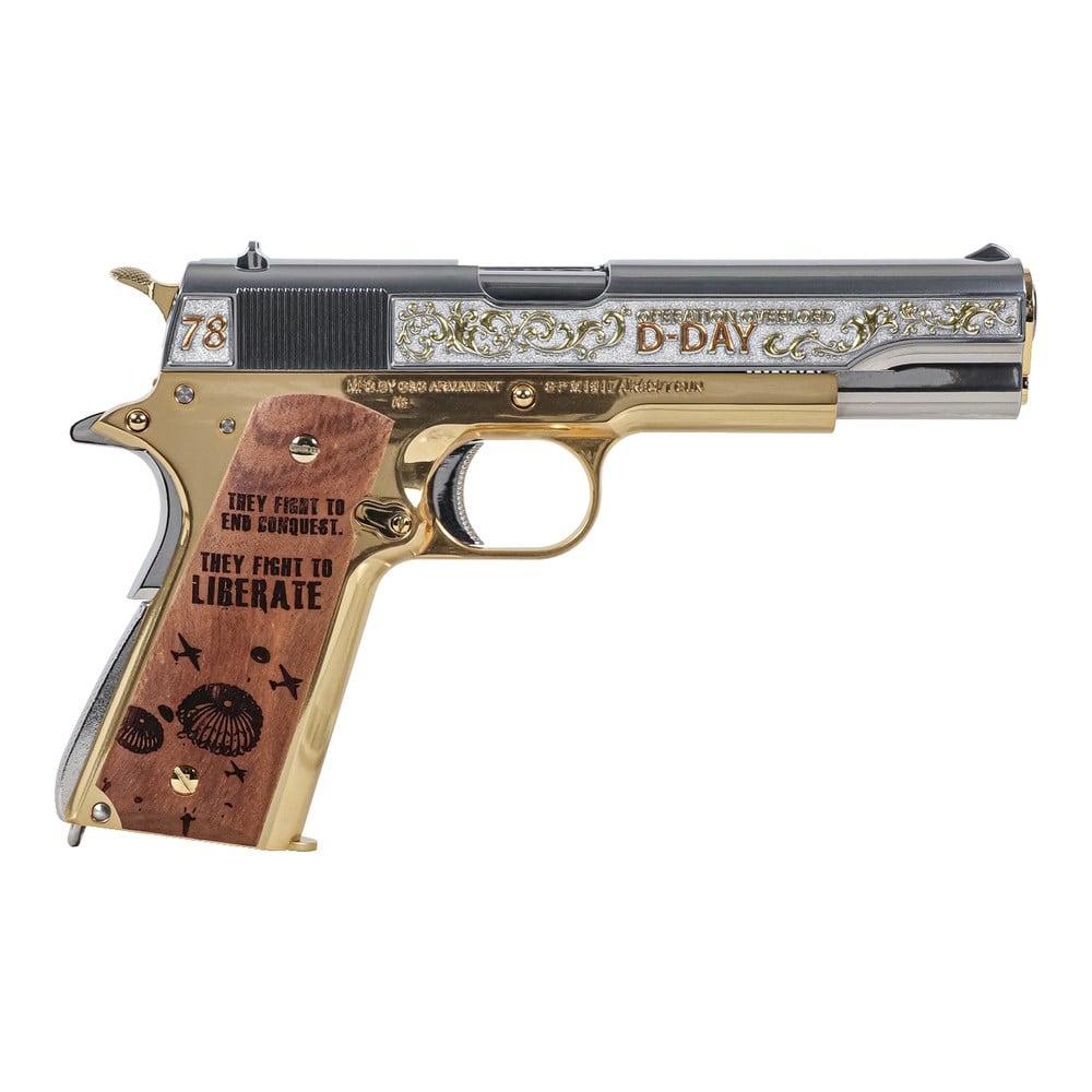 Pistola a gas scarrellante M1911 D-Day Limited Edition di G&G