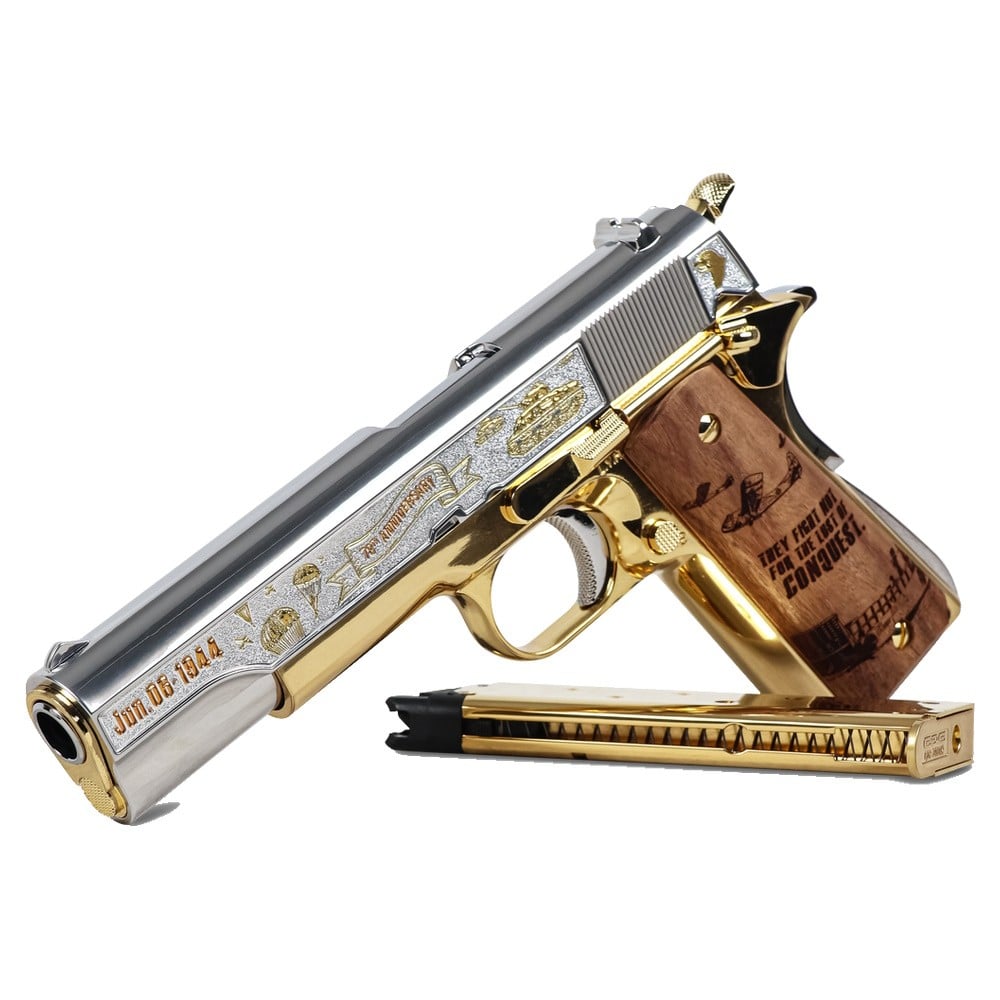 Pistola a gas scarrellante M1911 D-Day Limited Edition di G&G