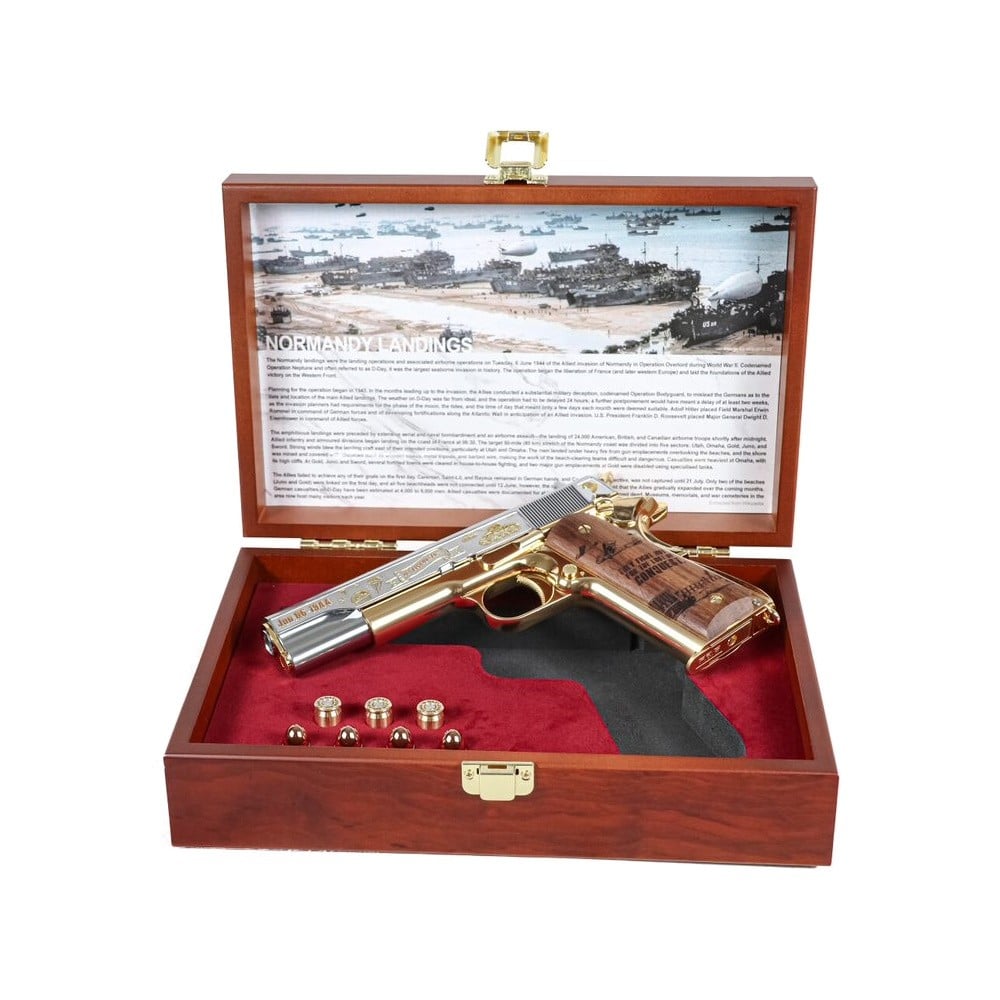 Pistola a gas scarrellante M1911 D-Day Limited Edition di G&G