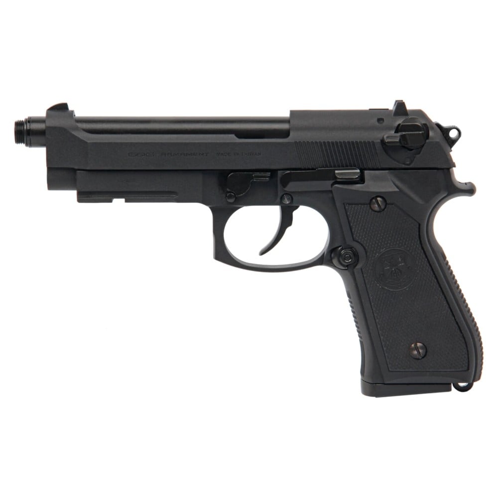 Pistola a gas scarrellante GPM92 GP2 nera di G&G