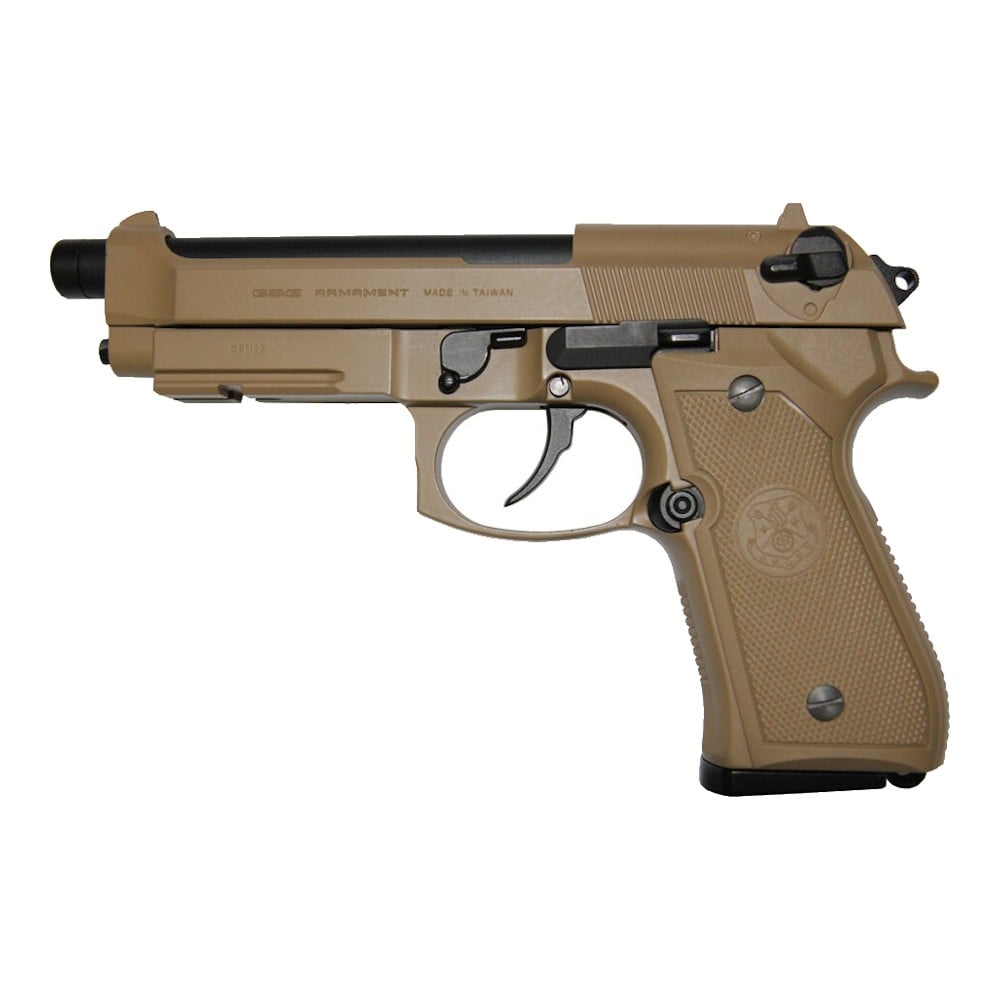 Pistola a gas GPM92 GP2 Desert Tan di G&G