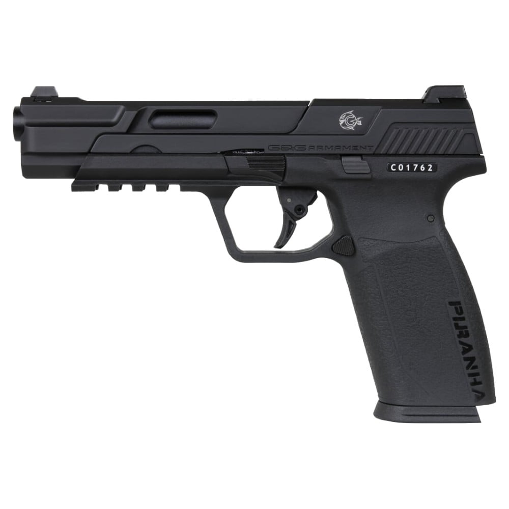 Pistola a gas Piranha Mk I blowback nera di G&G