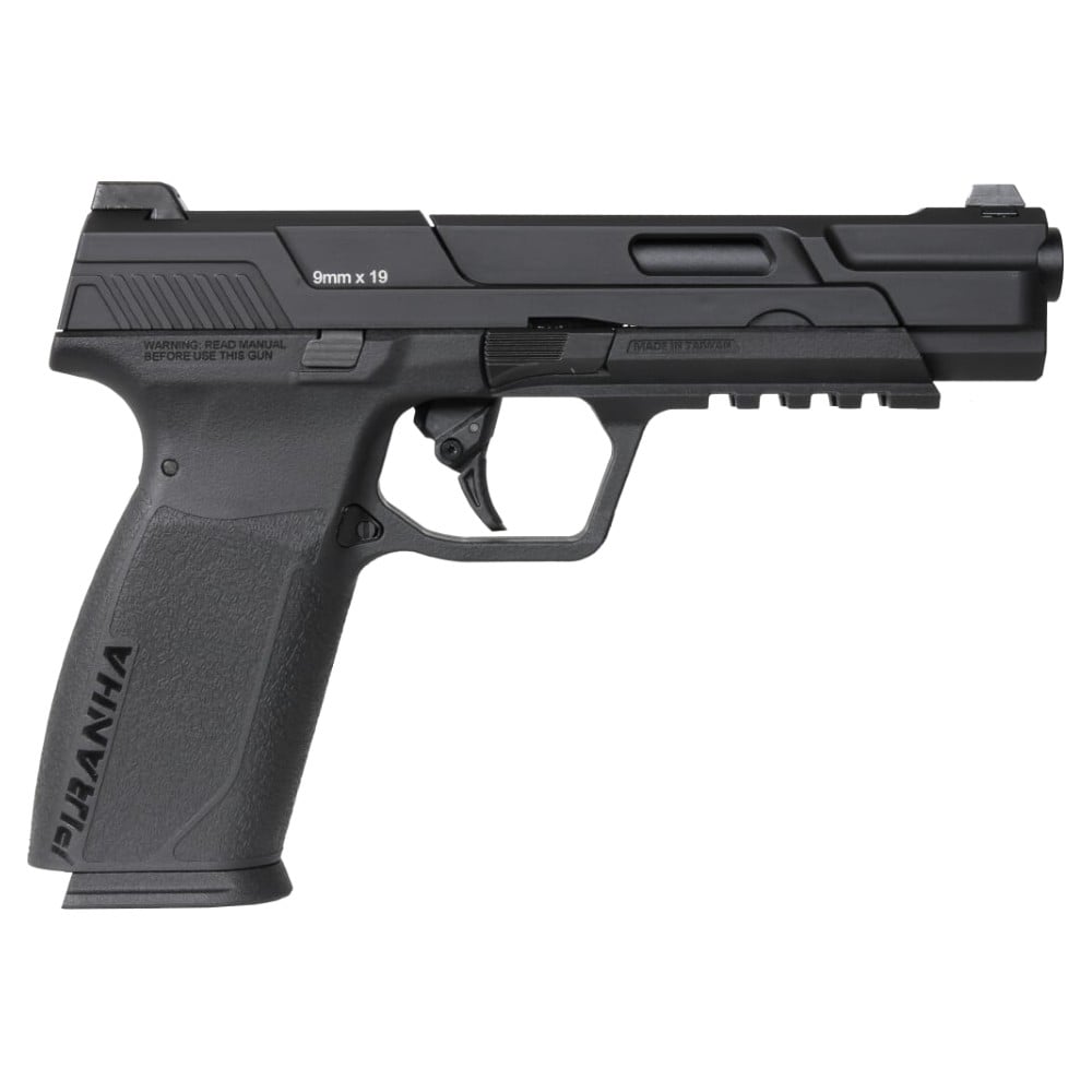 Pistola a gas Piranha Mk I blowback nera di G&G