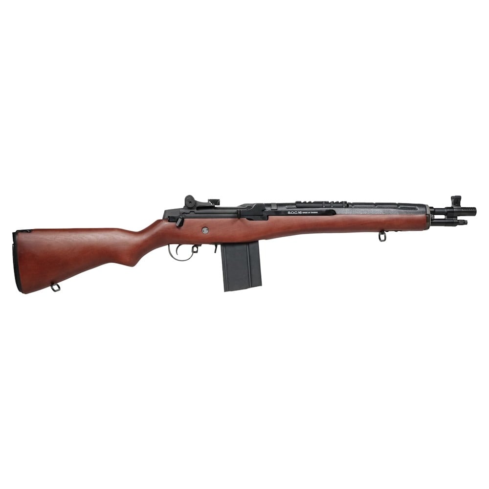 Fucile elettrico S.O.C.16 legno ETU Version di G&G