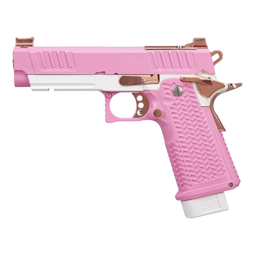 Pistola a gas STP45 rosa di G&G