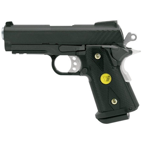 Pistola a gas scarrellante Hi-Capacity 3.8 nera di WE