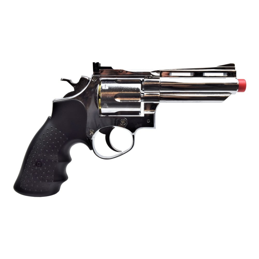 Revolver a gas 4 pollici argento di HFC
