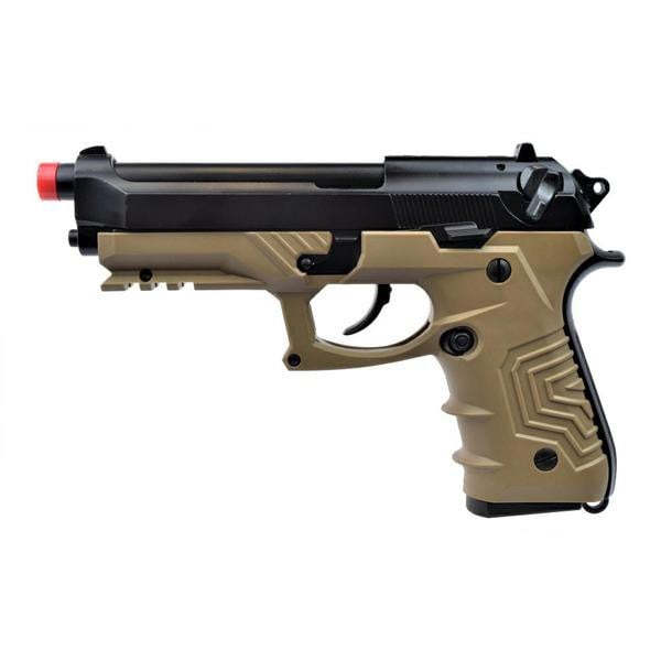 Pistola a gas scarrellante Hg-173 Tan di HFC
