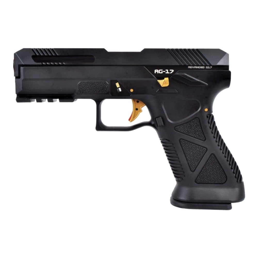 Pistola a gas G17 nera di HFC