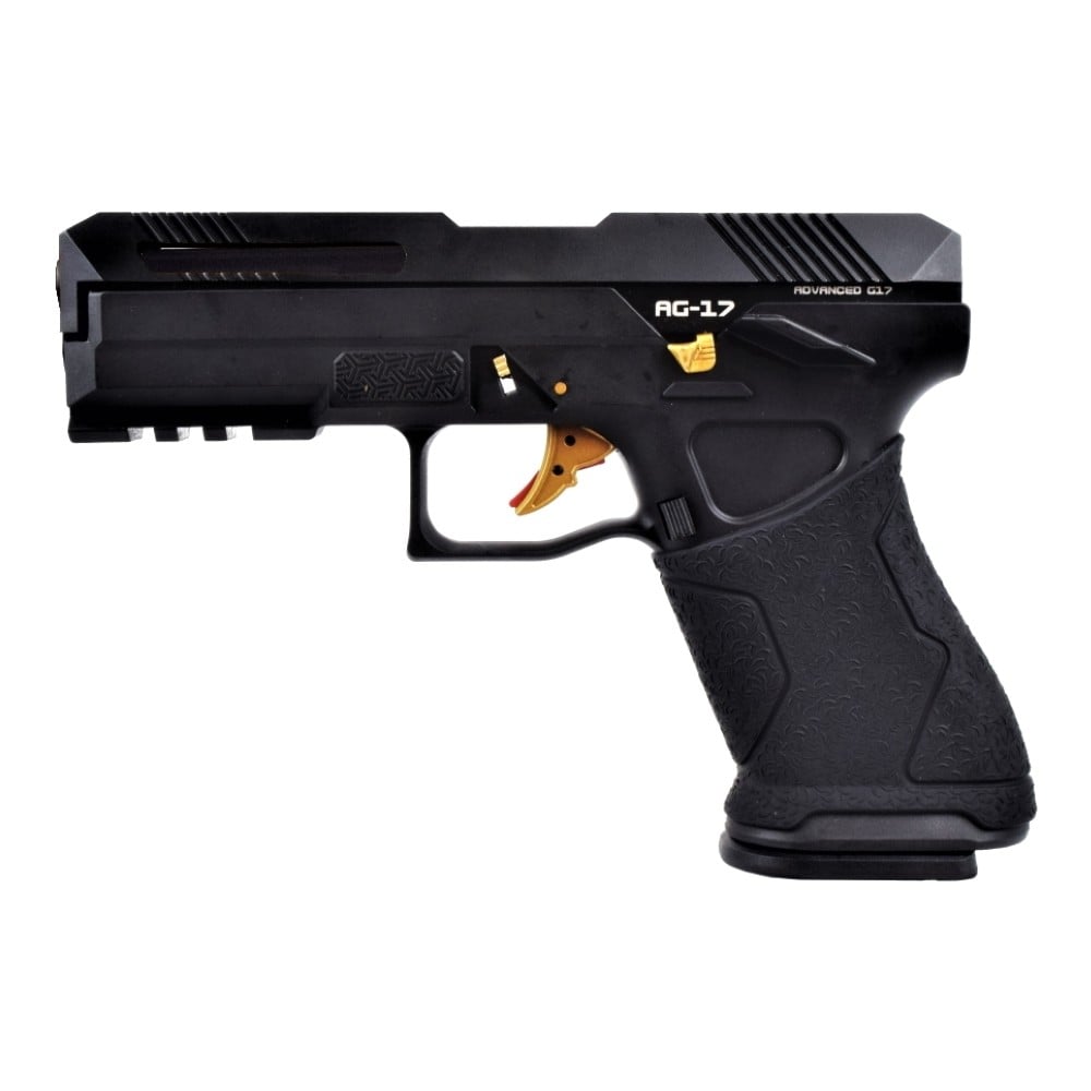 Pistola a gas G17 nera di HFC