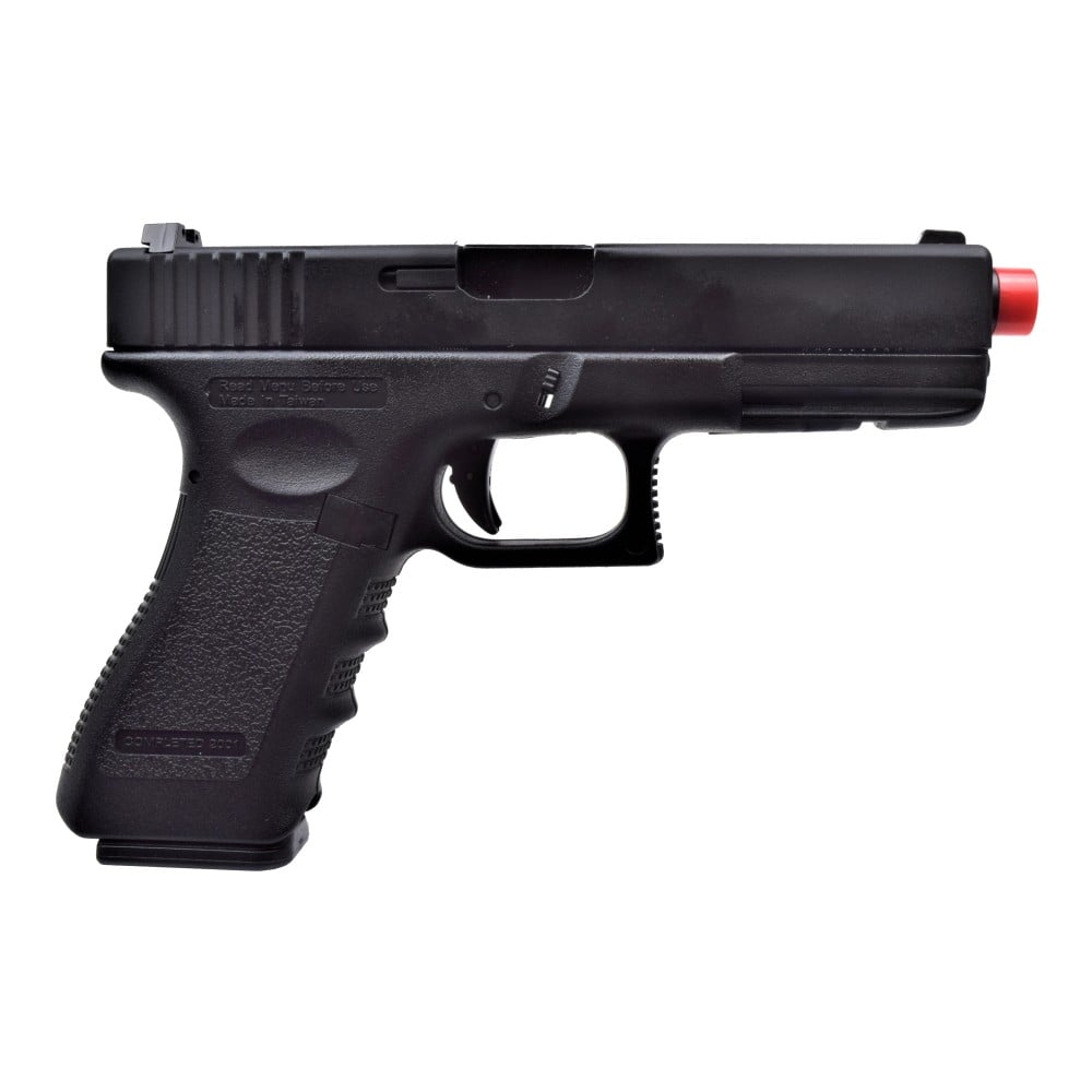 Pistola a gas G17 Half Metal nera di HFC