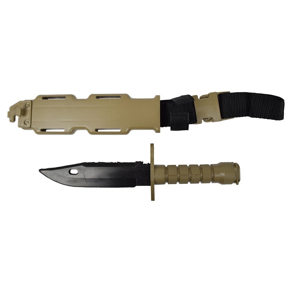 Finto coltello/baionetta M9 Tan di CYMA