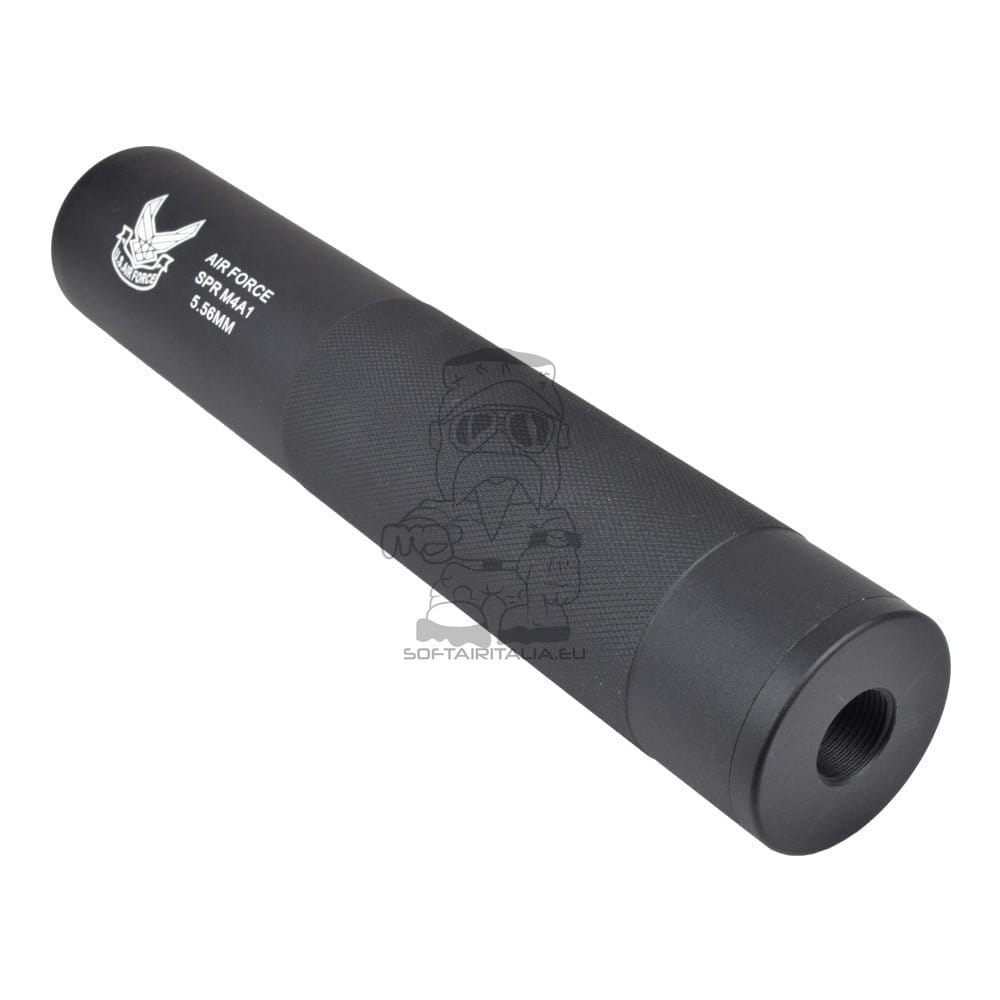 Silenziatore Tipo B in alluminio 190mm x 35mm di CYMA