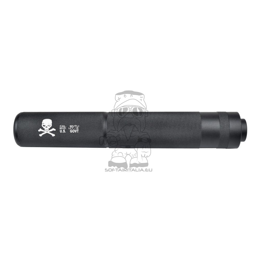 Silenziatore tipo F in alluminio da 200mm di CYMA